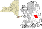 Nassau County New York incorporated and unincorporated areas Levittown highlighted